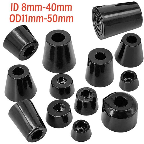 Black rubber feet pads with - feet,