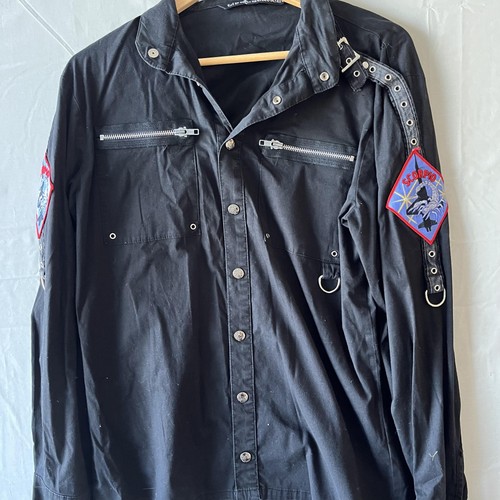 Lip service shirt mens - shirt, black