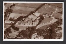 Postcard Truro School Cornwall aerial view posted 1964 RP