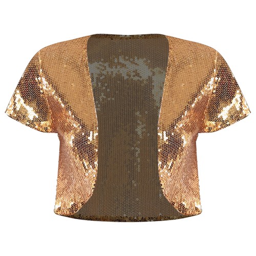 Women glitter sequin crop - women,