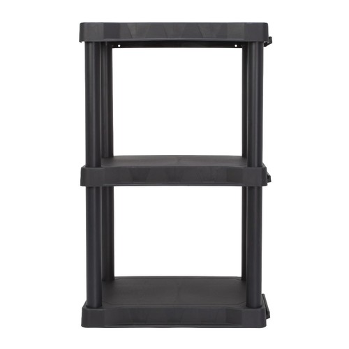 Plastic storage shelving unit - plastic,