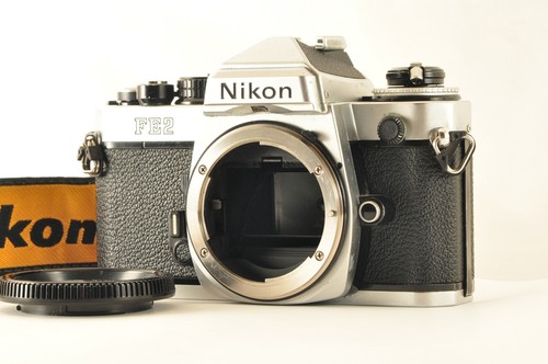 Nikon fe2 silver slr 35mm - fe2,