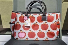 Disaster Designs Apple Print Handbag Please Read Description 