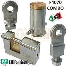 Facchinetti Heavy Duty Steel Roller Shutter Ground Anchor With Padlock 3 Keys