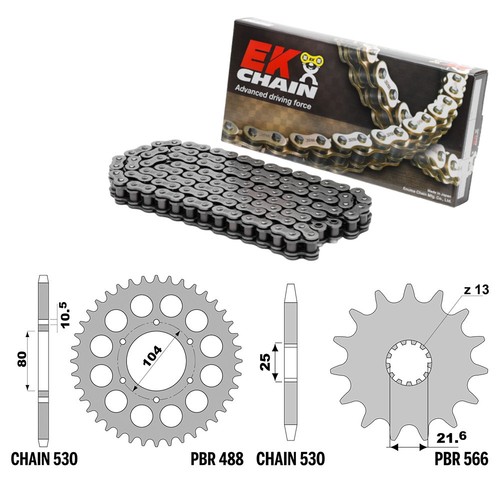 Kawasaki 750 1978 - 1978-1982, chain