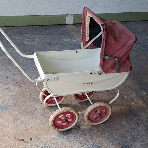 Vintage doll pram - doll, pushchair