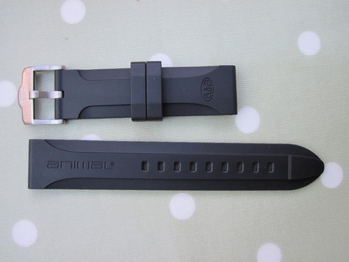 Animal watch strap black - ,