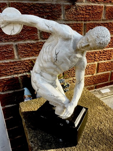 Vintage discobolus myron - vintage, of