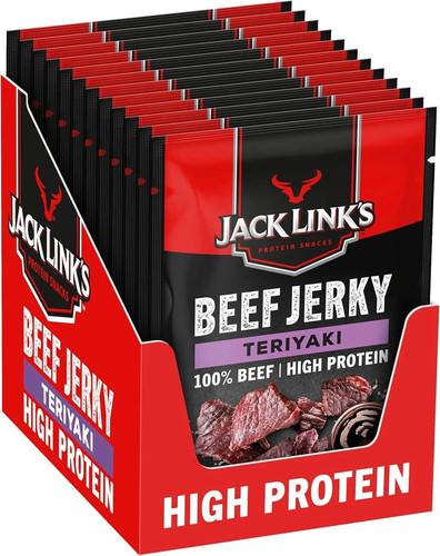Jack links beef jerky 12x25g - jack,