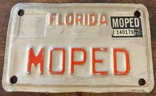 Florida MOPED Vanity License
