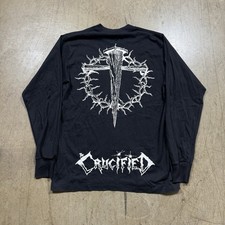 Vtg 90s The Crucified Band