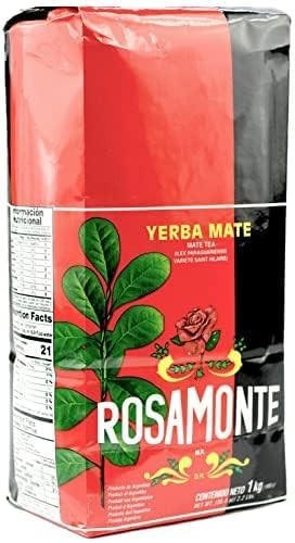 Yerba mate rosamonte with - rosamonte,