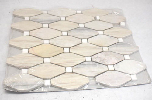 Angora elongated octagon - angora,