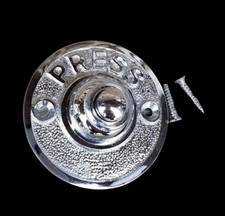 Round push button - push,