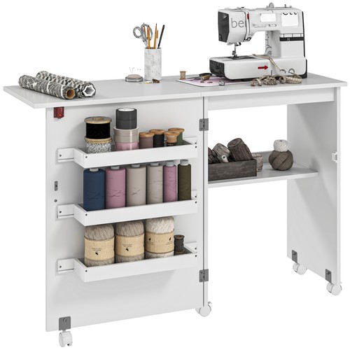 Homcom folding sewing - folding, table