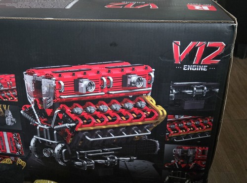 V12 engine scale model - engine, diy