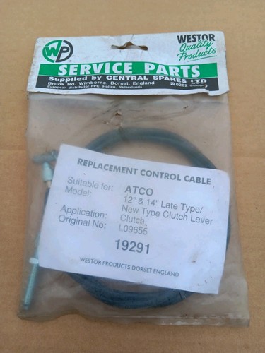Atco clutch cable - clutch, l09655