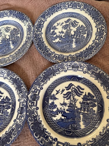 Ironstone vintage willow - ,