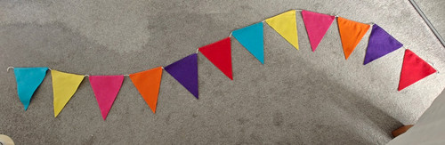 Felt multicolour rainbow - felt,