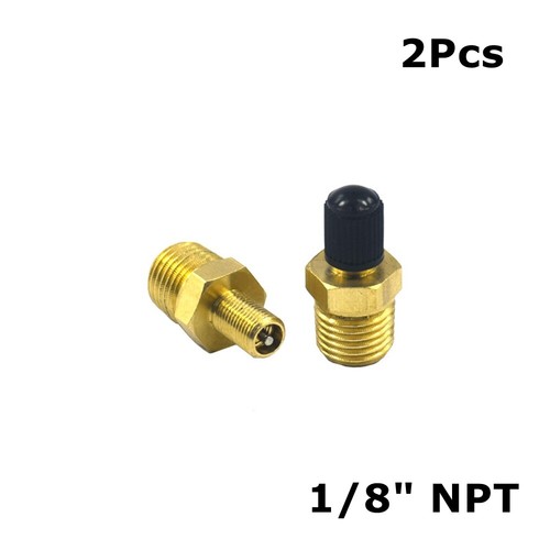 2pcs brass npt - npt, mpt