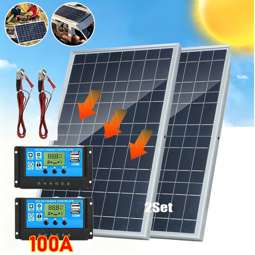 2pcs solar panel trickle - 2pcs,