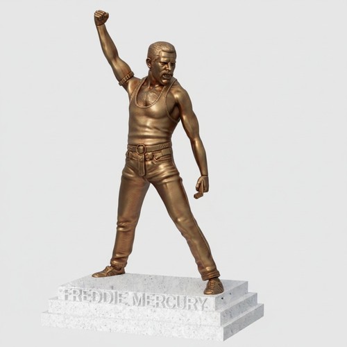 Freddie mercury statue - mercury, –