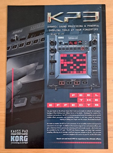 Korg kaos pad - kaos, 3