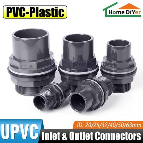63mm upvc bulkhead - upvc,