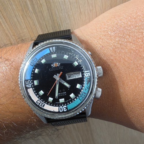Vintage orient king diver - king,