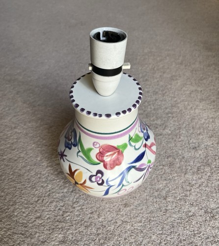 Poole pottery lamp base - lamp,