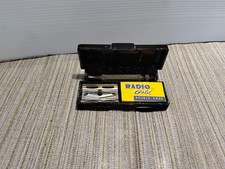 VINTAGE GILLETTE SAFETY RAZOR IN BAKELITE CASE MADE IN USA 