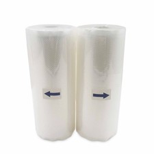 1-8 Rolls 8"x50' Roll Vacuum Sealer Premium Bags Food Saver Embossed Bags 4 Mil