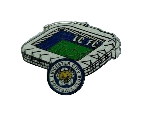 Leicester city pin badge - city,