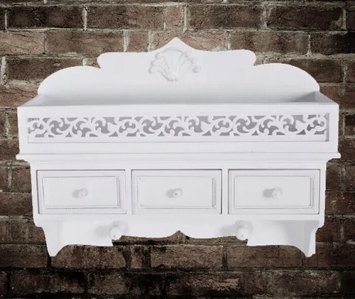 Vintage wall mounted shelf - wall,