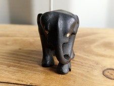 Hand carved vintage ebony