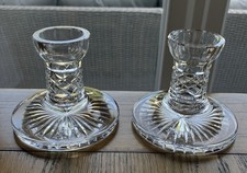 Pair of Waterford Crystal Candlesticks 