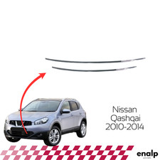 3 Pcs Chrome Front Bumper Trim