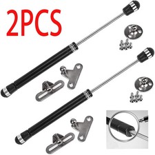 2X Cabinet Door Lift Up Hydraulic Gas Spring Lid Flap Stay Hinge Strut Support