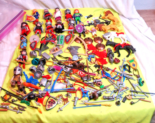Huge lot playmobil medieval - huge,