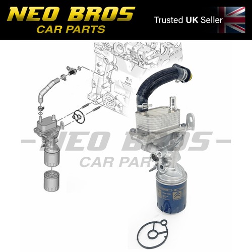 Oil filter cooler housing - oe, &