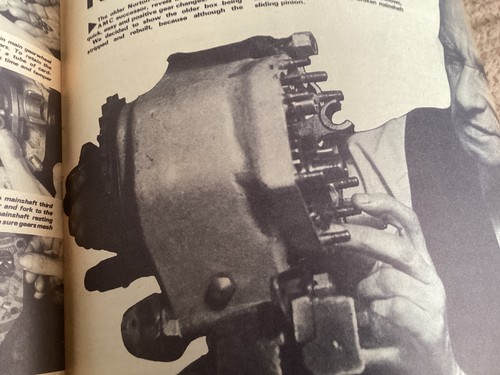Norton amc burman gearbox - amc,
