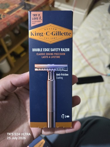 King gillette double edge - c.,