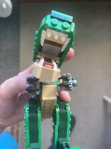 Lego dinosaur rex green - dinosaur, t-rex