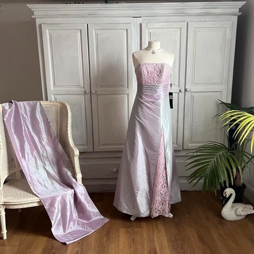 Beautiful pale lilac - lilac, taffeta