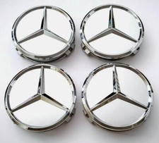 4 x 75 mm hub cap hubcaps wheel cover emblem for Mercedes Benz