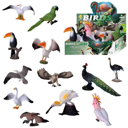 Bird figure mix figurine - bird,