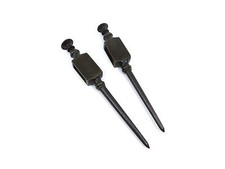 Early Pair Of Brass & Steel Trammels