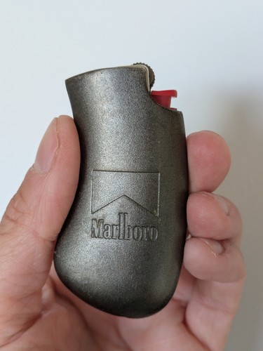 Vintage marlboro lighter see - vintage,