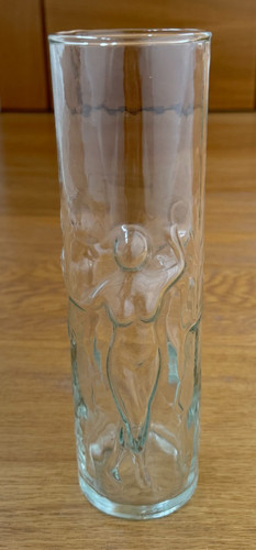 Vintage libbey femme - la, naked