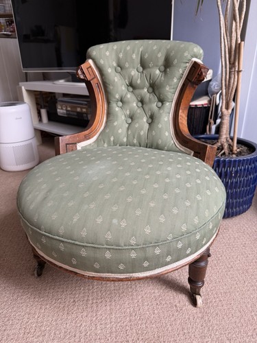 Antique victorian walnut - “antique,